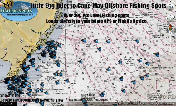 little-egg-inlet-nj-offshore-fishing-spots-map - New Jersey GPS Fishing ...